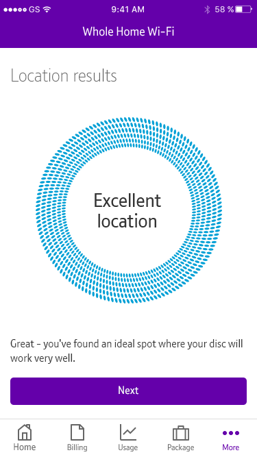 BT Complete WiFi - Location results excellent