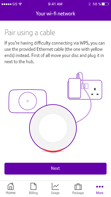 BT Complete WiFi - Pair using a cable