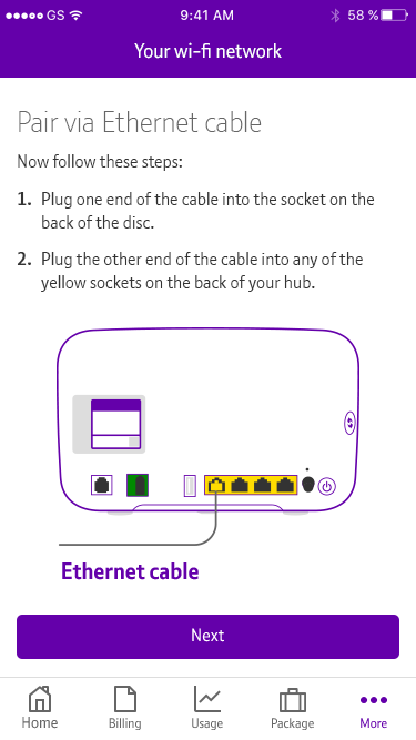 BT Complete WiFi - Pair via Ethernet cable